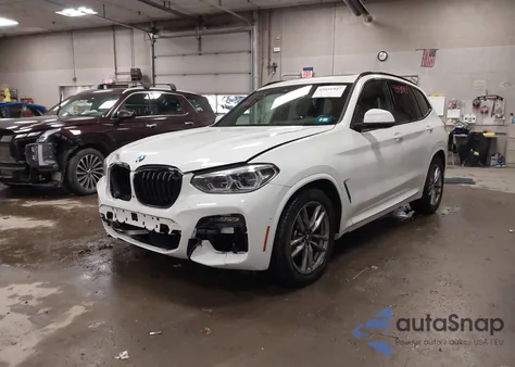2021 BMW X3 xDrive30I z USA, uszkodzony, nr VIN 5UXTY5C0XM9E32810